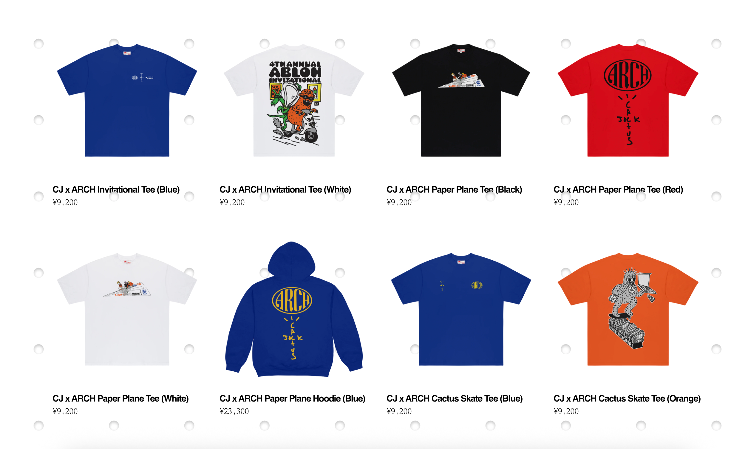 Cactus Jack x Abloh Invitational 胶囊系列正式上架