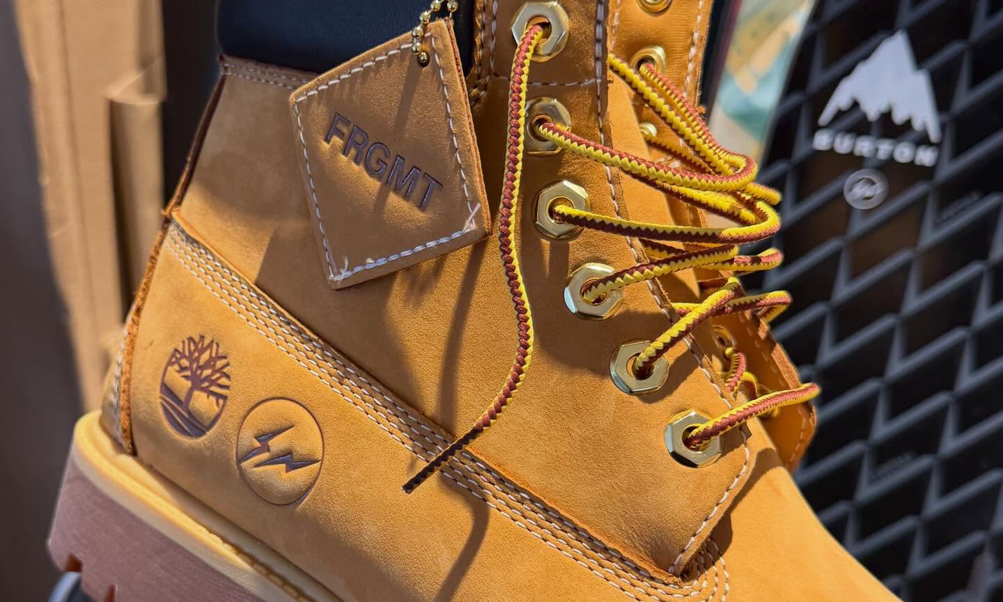 藤原浩曝光 fragment design x Timberland 联名鞋款