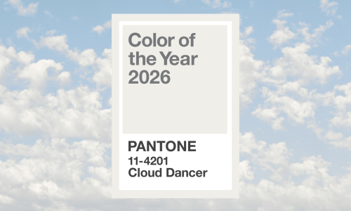 Pantone 正式公布 2026 流行色「Cloud Dancer 」