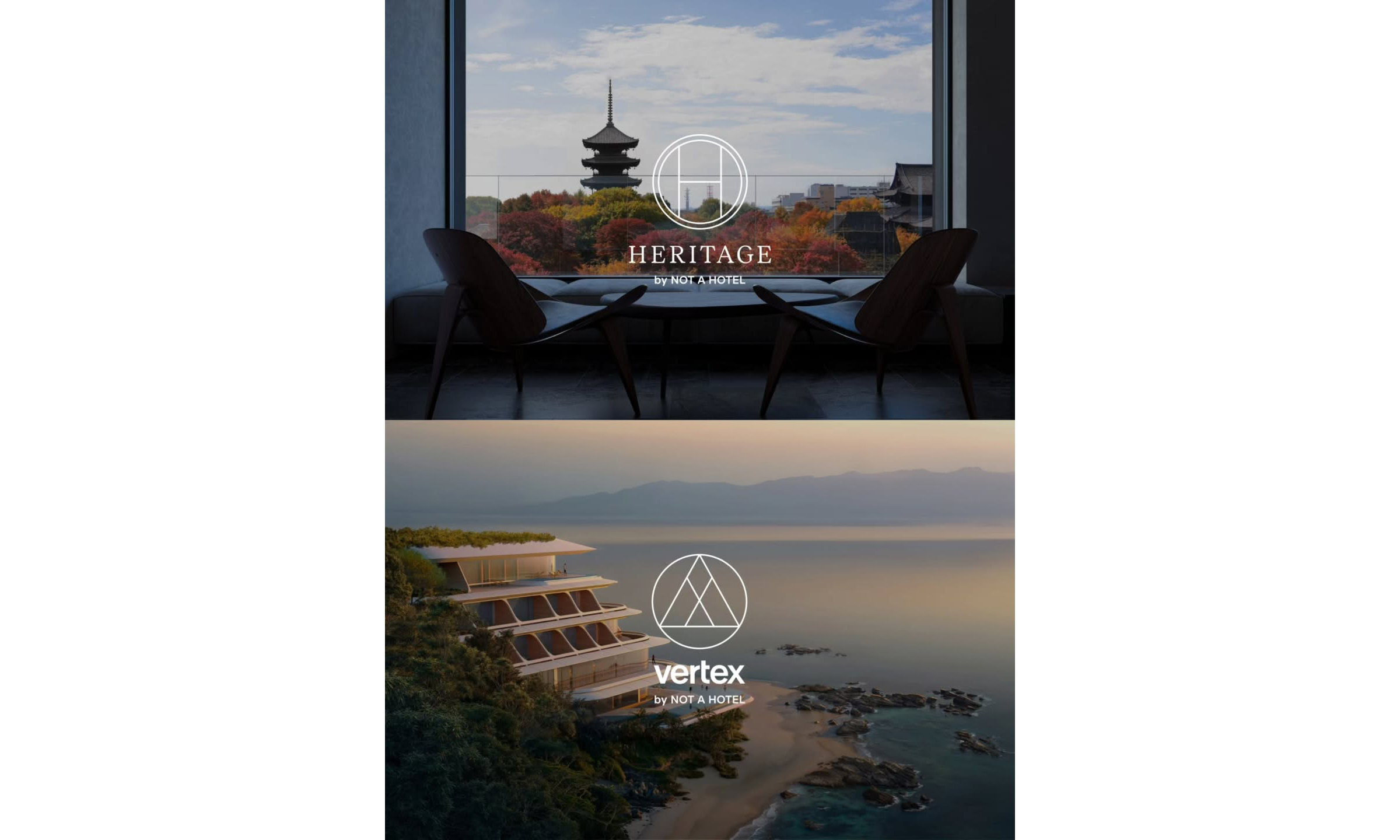 NOT A HOTEL 推出两大全新酒店品牌，正式进军公共酒店领域