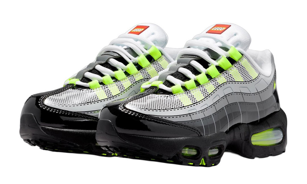 乐高携手 Nike 打造特别版 Air Max 95「Neon」