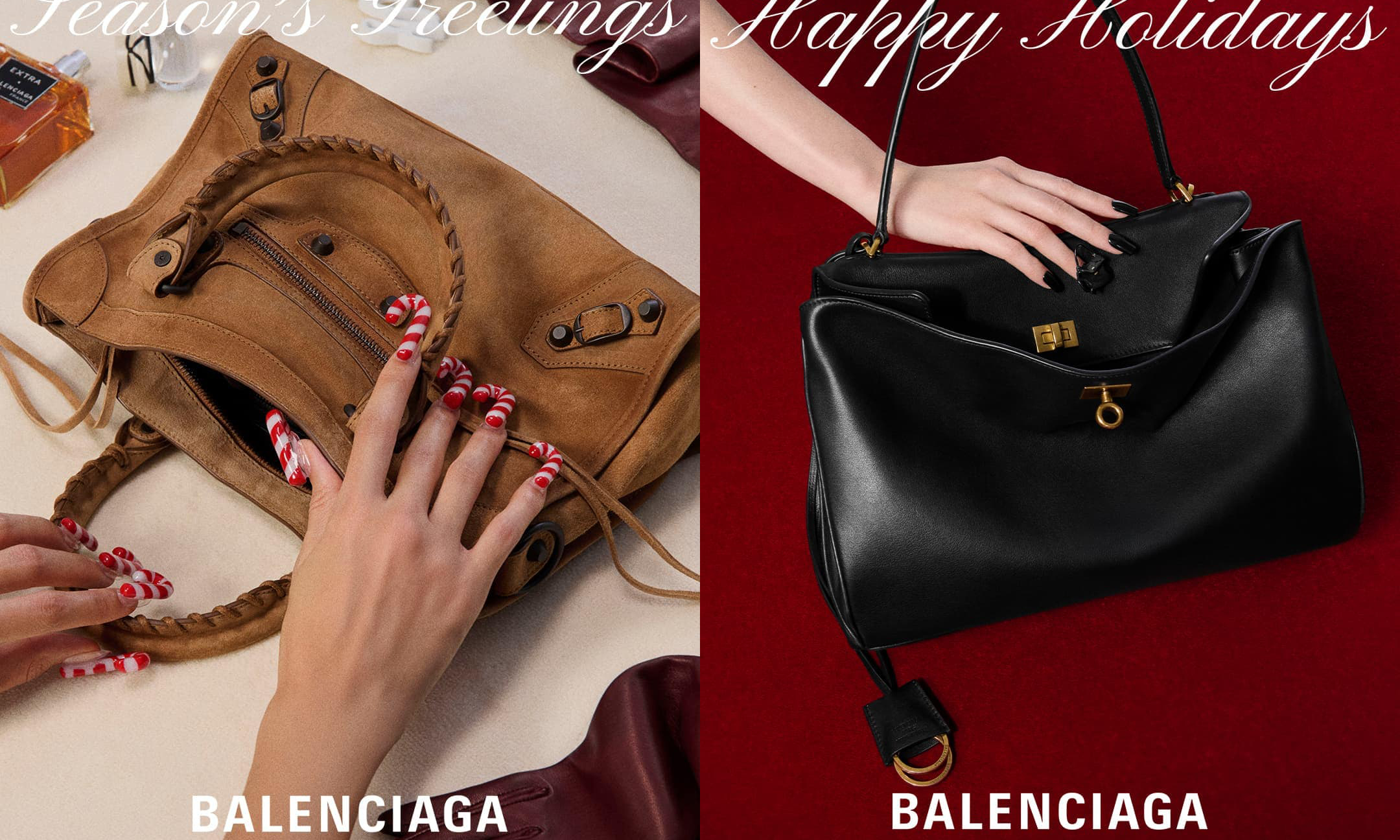 BALENCIAGA 发布 2025 假日广告