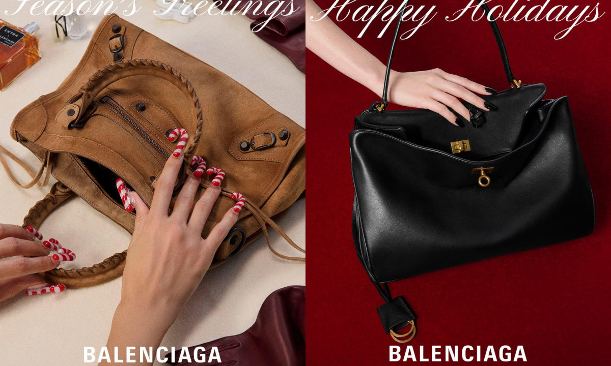 BALENCIAGA 发布 2025 假日广告
