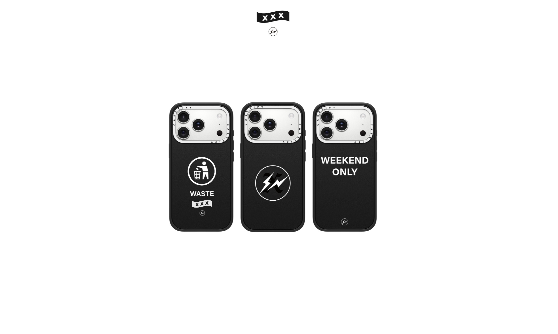 CASETiFY x fragment design x GOD SELECTION XXX 三方联名系列释出