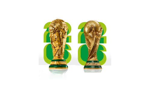 LEGO® x FIFA World Cup 2026™ 推出世界杯奖杯模型