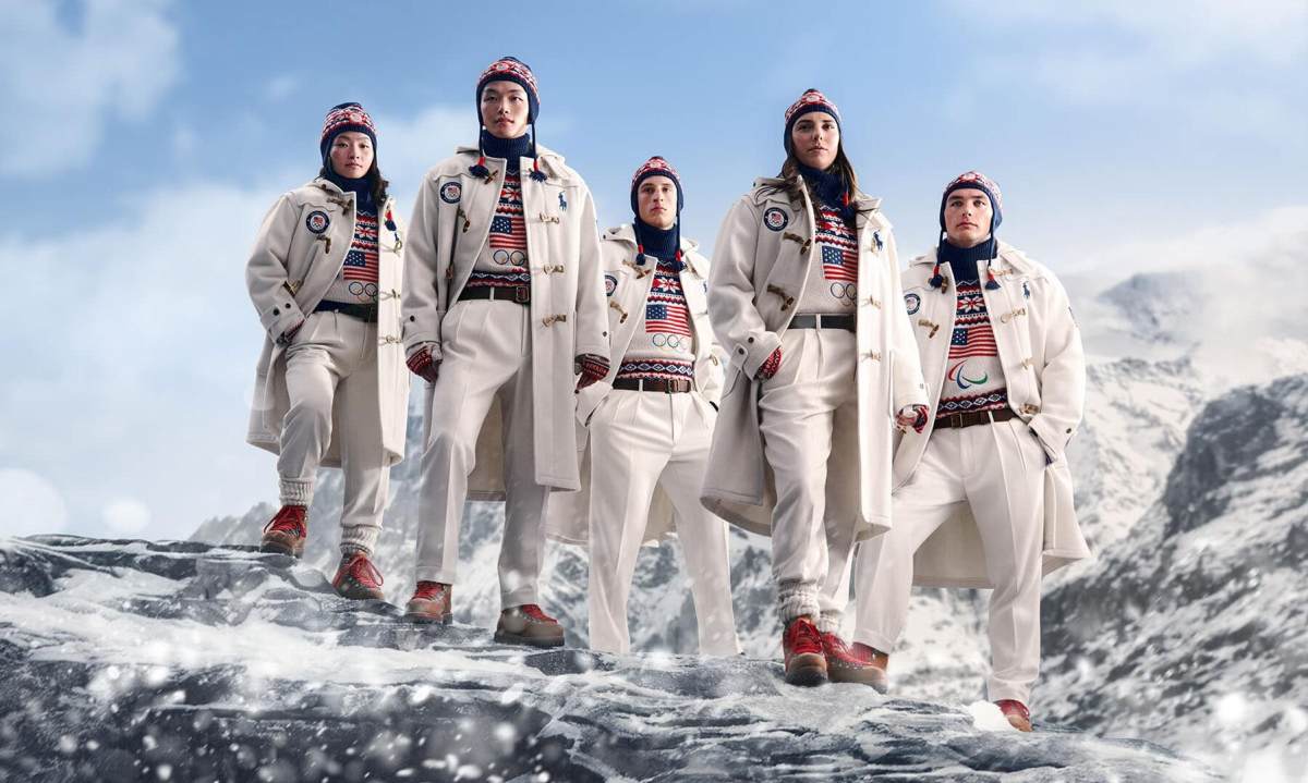 Ralph Lauren 发布冬奥会美国队服