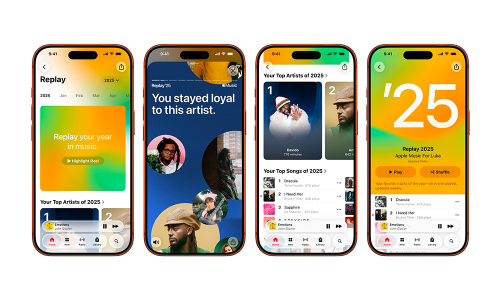 Apple Music 发布 Replay ’25 音乐回忆