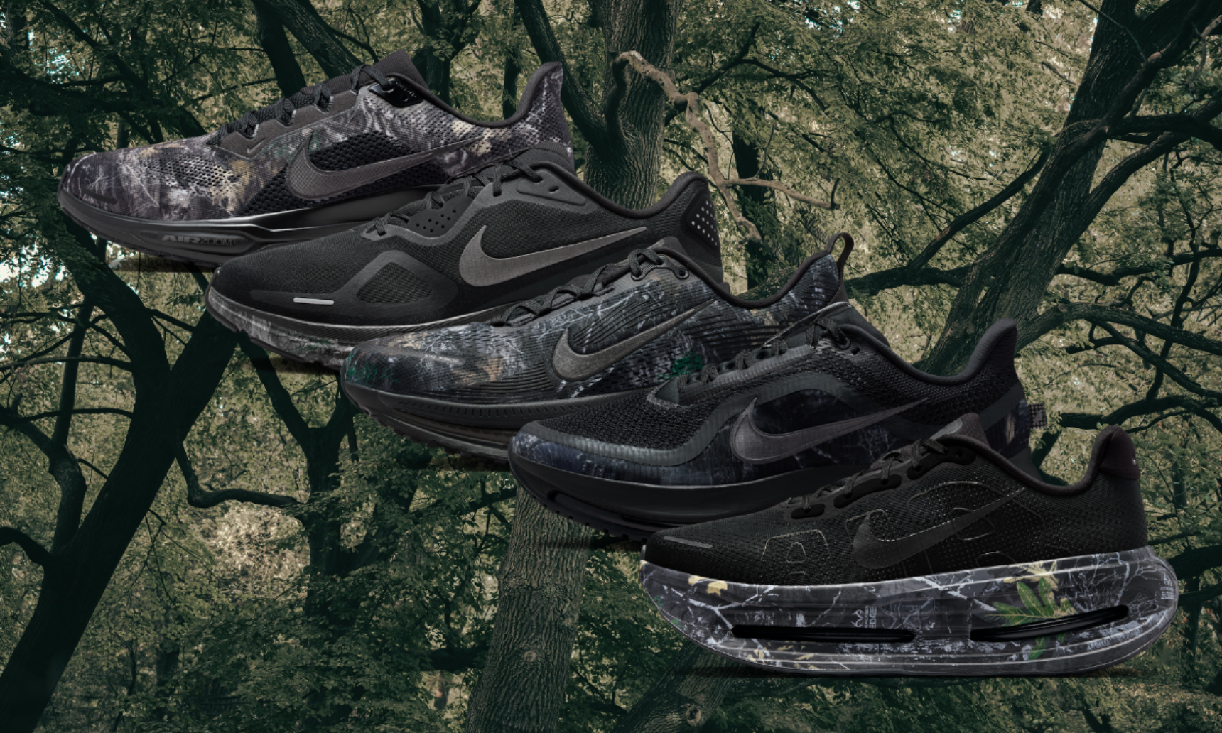 Nike 推出迷彩公路跑鞋系列