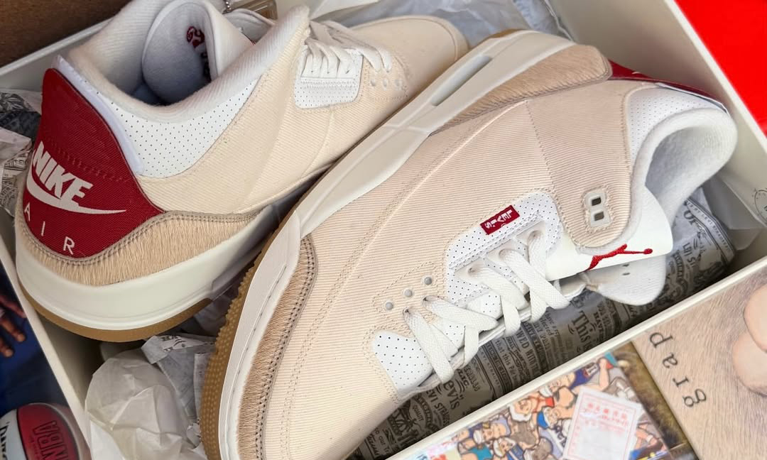 抢先预览 Levi’s x Air Jordan III 全新合作款