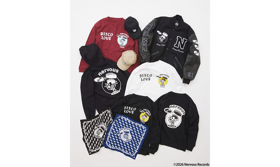 JOURNAL STANDARD x Nervous Records 2026 春夏胶囊系列发布