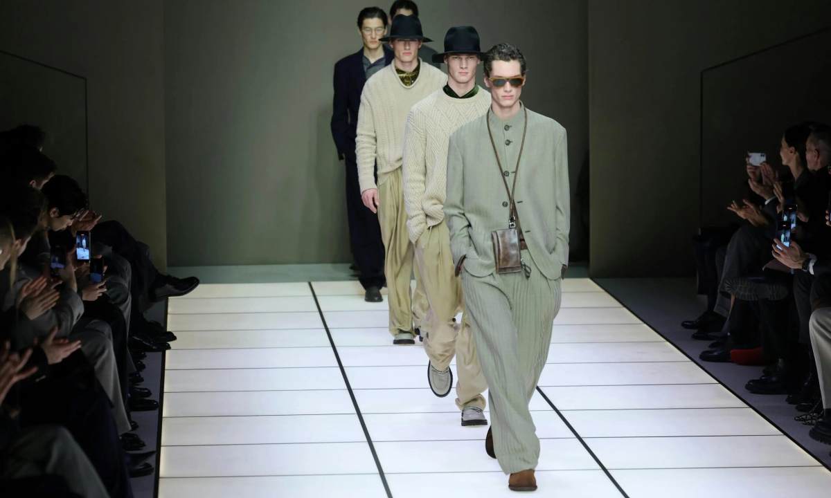 Giorgio Armani 发布 2026 秋冬男装系列
