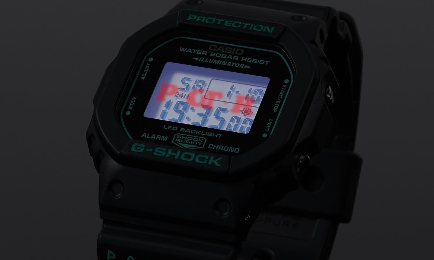 G-SHOCK x POTR 联名 DW-5600 腕表发布