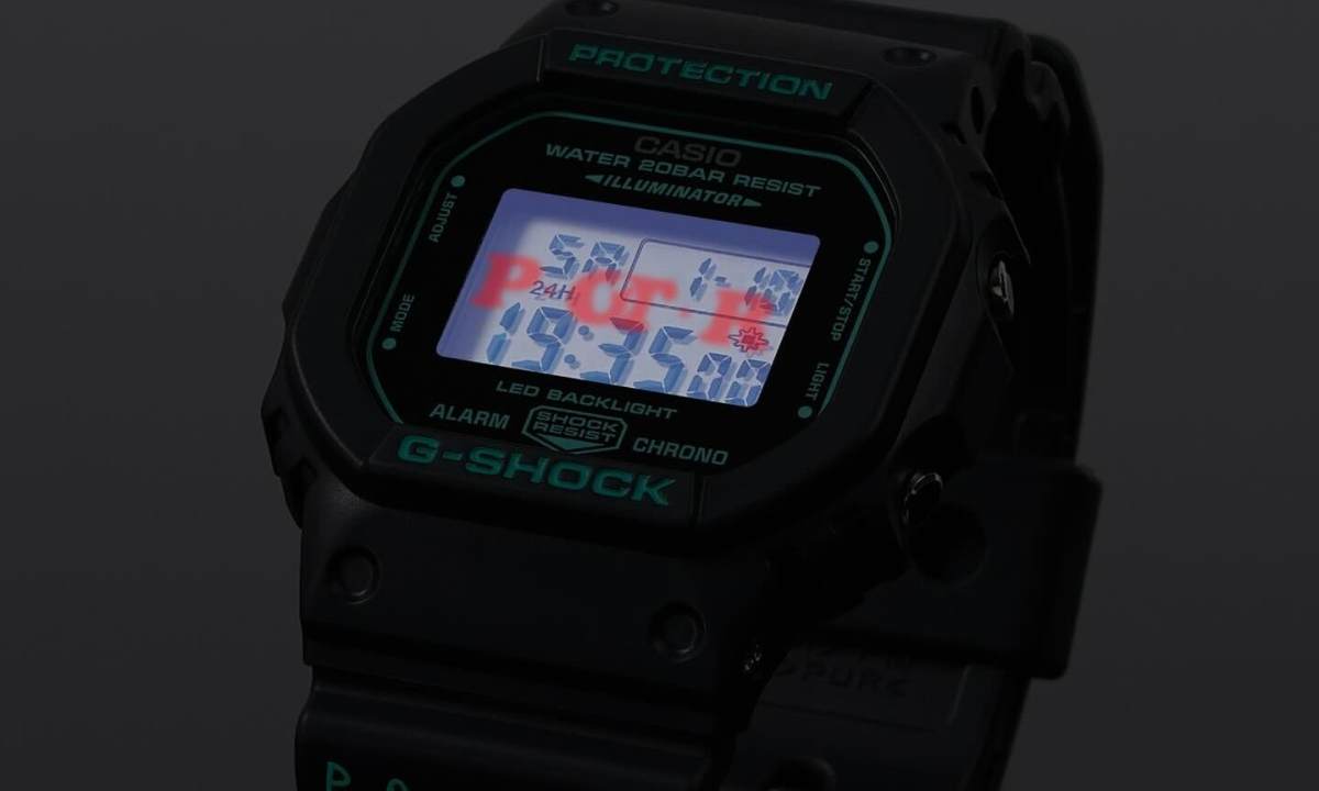 G-SHOCK x POTR 联名 DW-5600 腕表发布