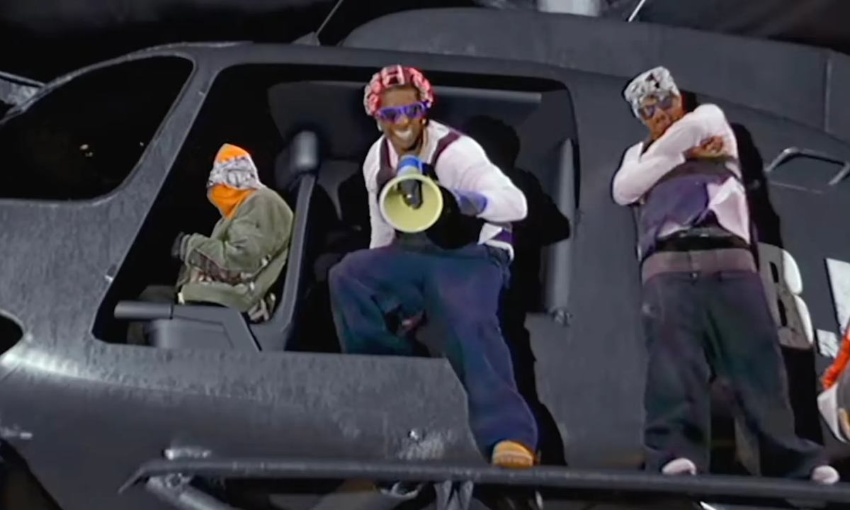A$AP Rocky 新歌 MV《HELICOPTER》被质疑 AI 生成，本人正式回应