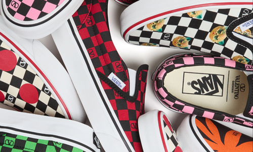 VALENTINO 与 Vans 打造第二波联名企划