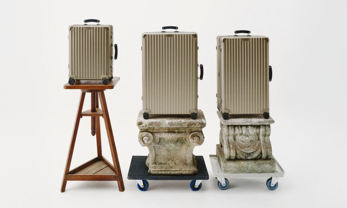 RIMOWA CLASSIC 行李箱系列推出全新钛金属配色