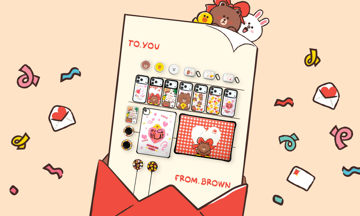 CASETiFY 携手 LINE FRIENDS 推出全新系列