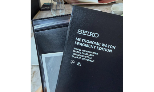 fragment design x V.A. x Seiko 三方联名腕表即将来袭