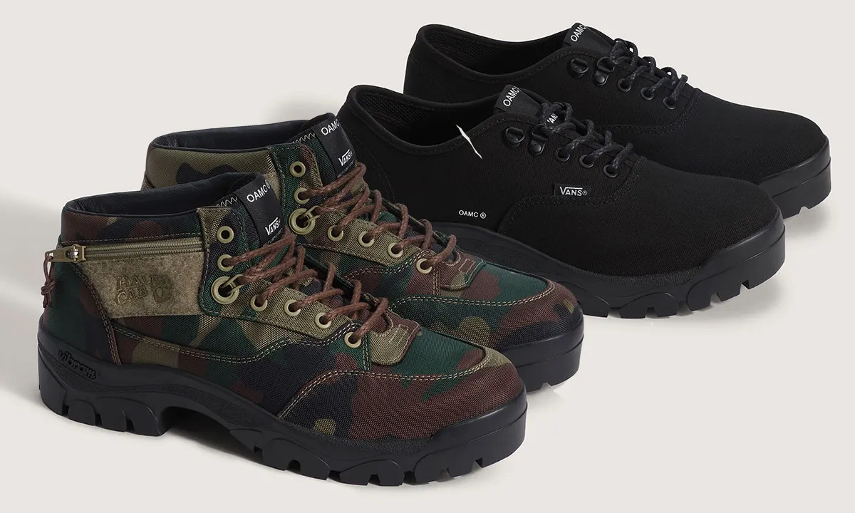 OTW by Vans 再度携手 OAMC 推出全新合作鞋款