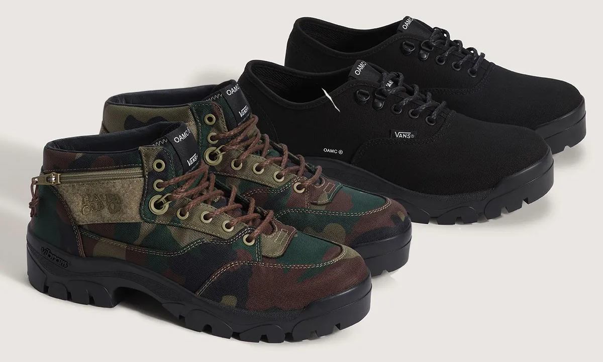 OTW by Vans 再度携手 OAMC 推出全新合作鞋款