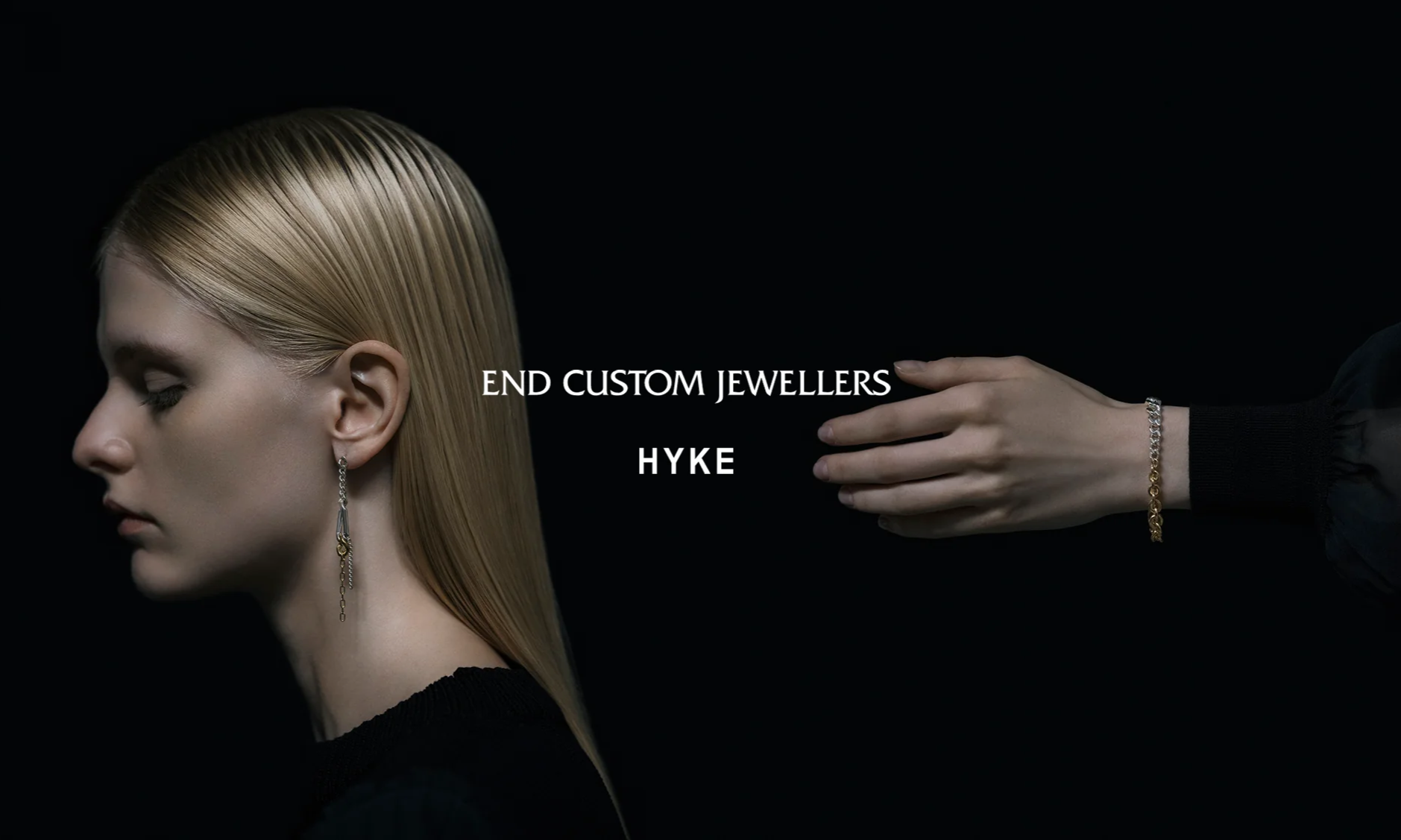 HYKE x END CUSTOM JEWELERS 发布 2026 春夏首饰系列