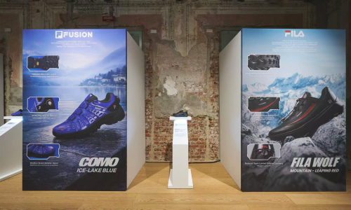 冰雪型格冠军荣耀：FILA 于米兰FILA HUB 发布冠军配色鞋履系列