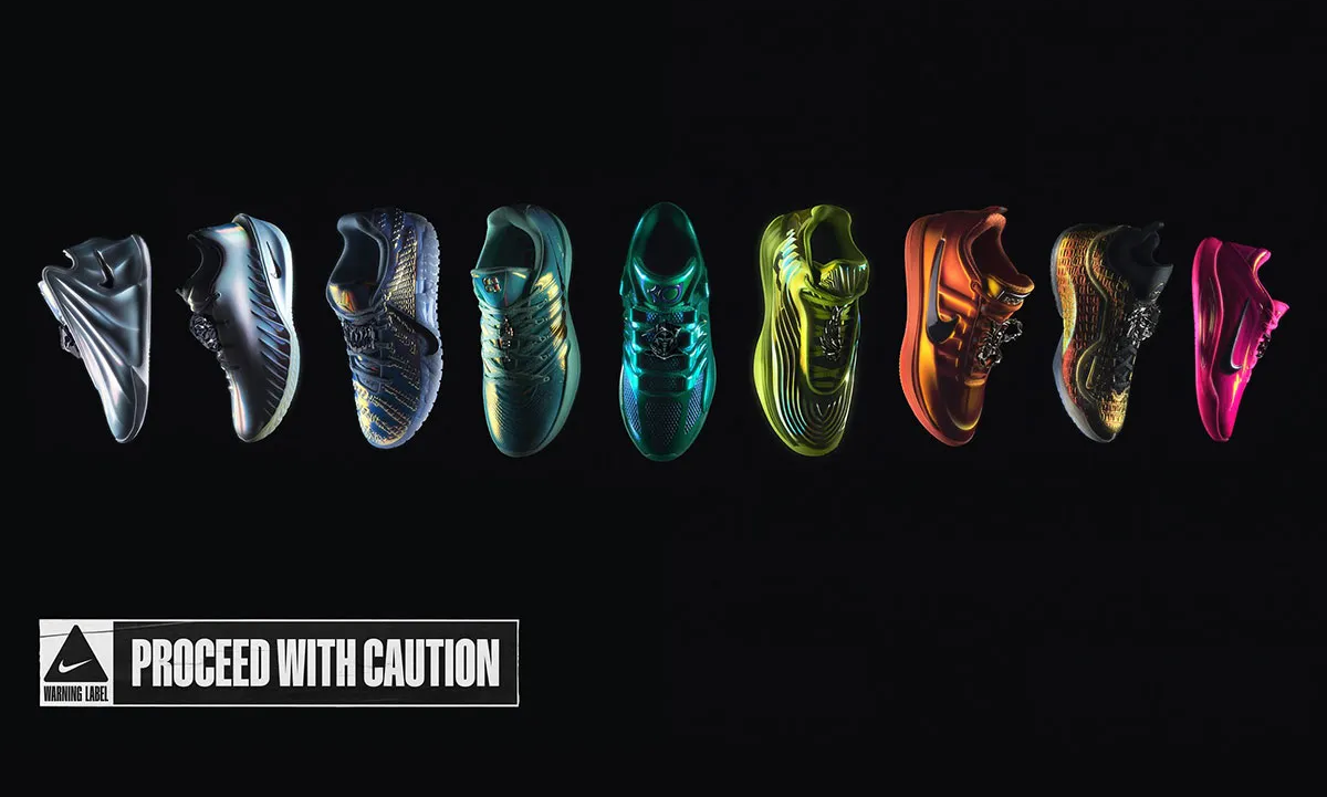 Nike 发布 NBA 2026 全明星赛「Warning Label」系列