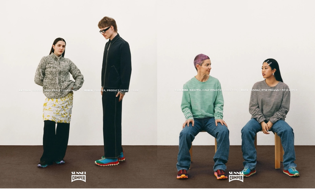 CAMPER 携手 SUNNEI 推出全新鞋款