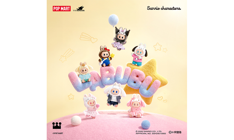 THE MONSTERS x 三丽鸥家族联名系列梦幻登场