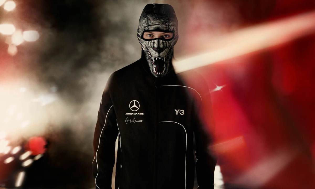 Y-3 发布与 Mercedes-AMG F1 车队合作大片