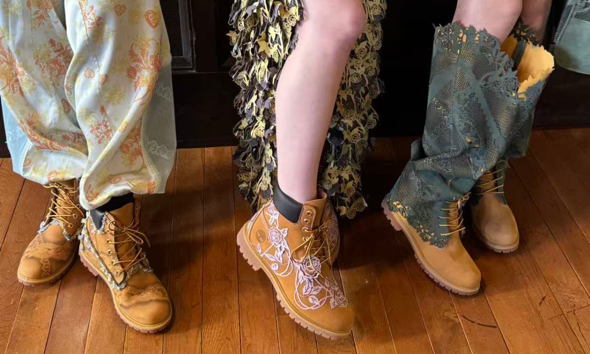 因为她,Timberland 居然也可以玩「反差」?