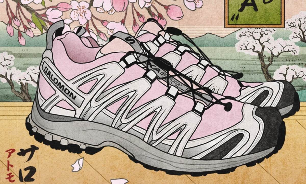 atmos pink 推出全新 Salomon 樱花主题鞋款