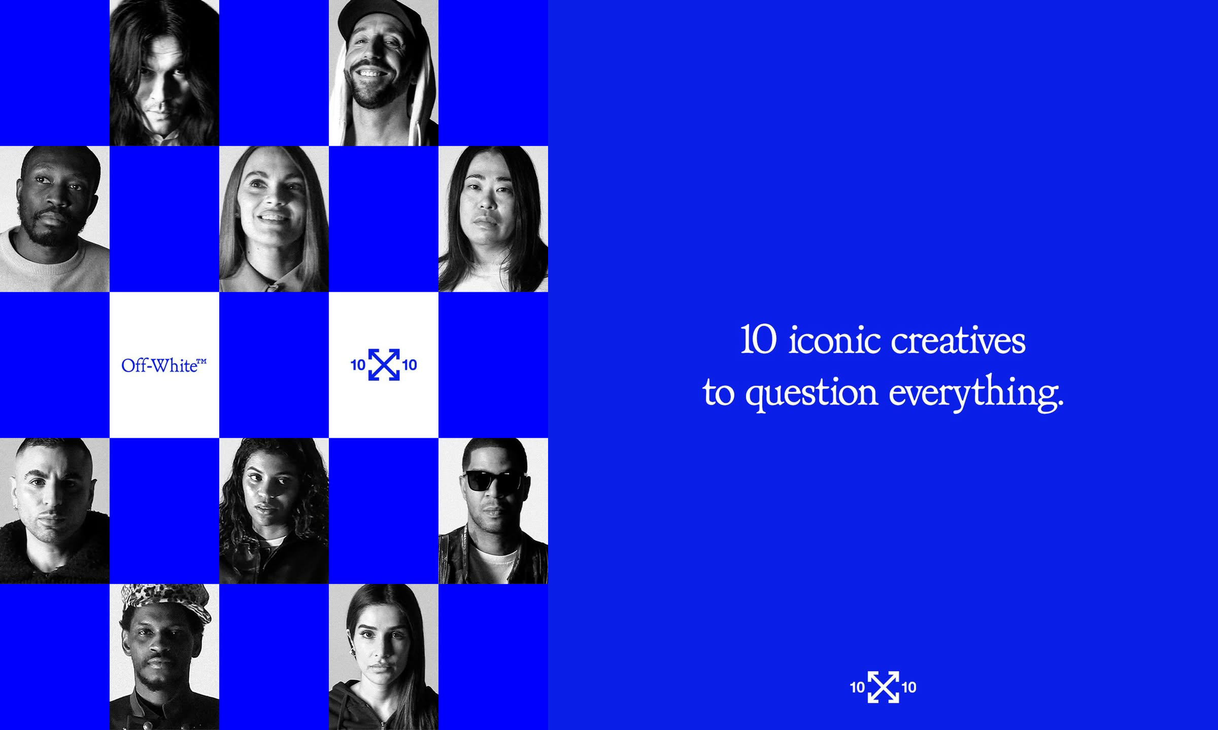 十位创意人士助阵,OFF-WHITE™ 推出「10×10」单品重塑计划