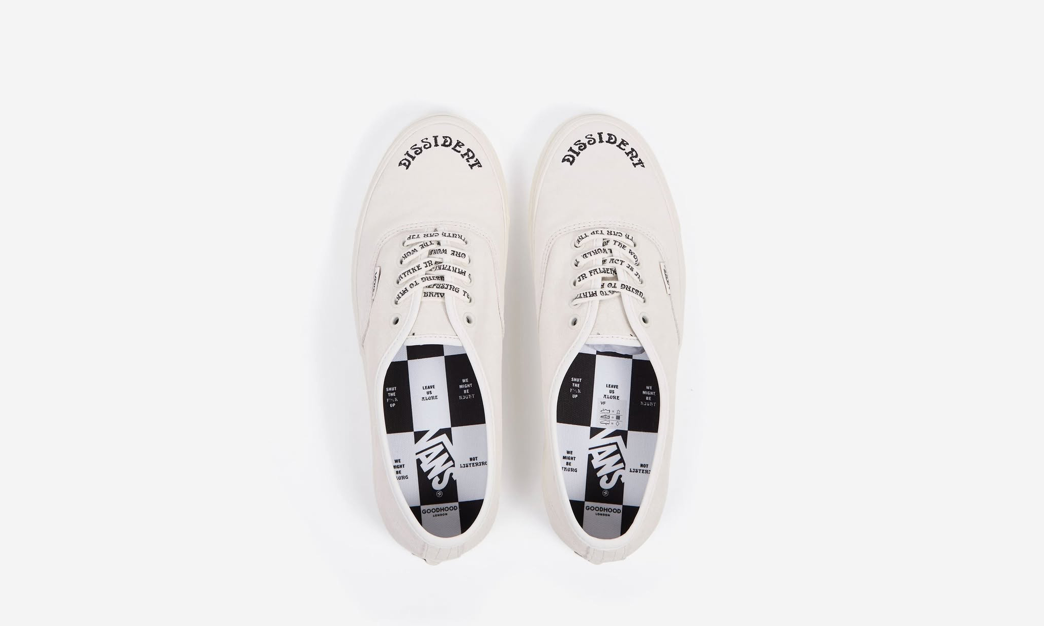 Goodhood 携手 Vans 推出 Authentic「Dissident」系列