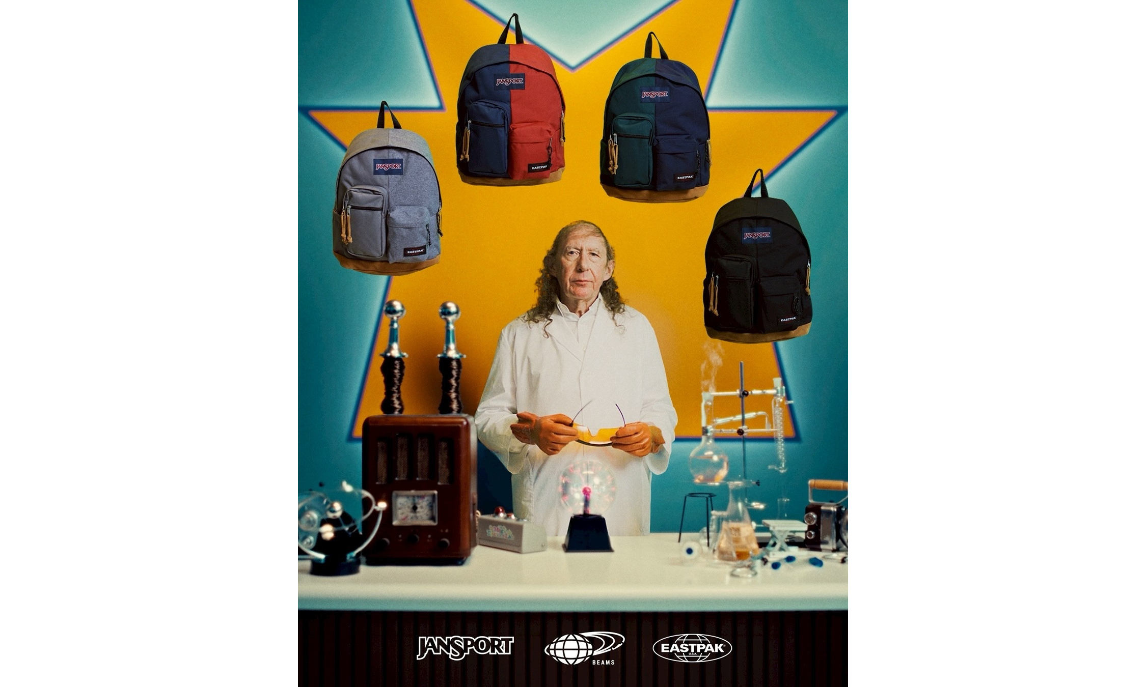 BEAMS 邀请两大背包品牌 JanSport 与 Eastpak 首次联手推出特别合作企划