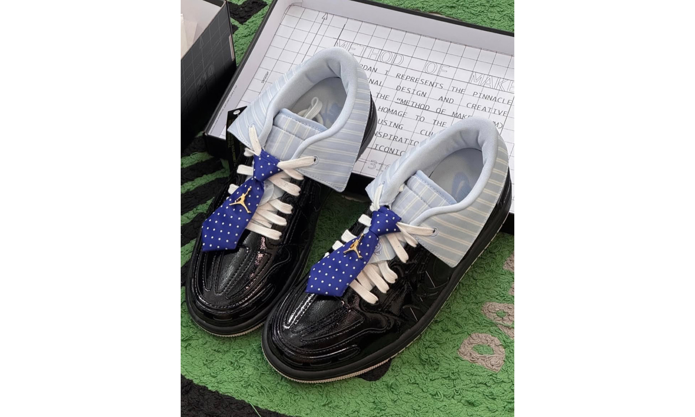 化身「正装鞋」？Air Jordan I Low Method of Make v3「Suit and Tie」释出