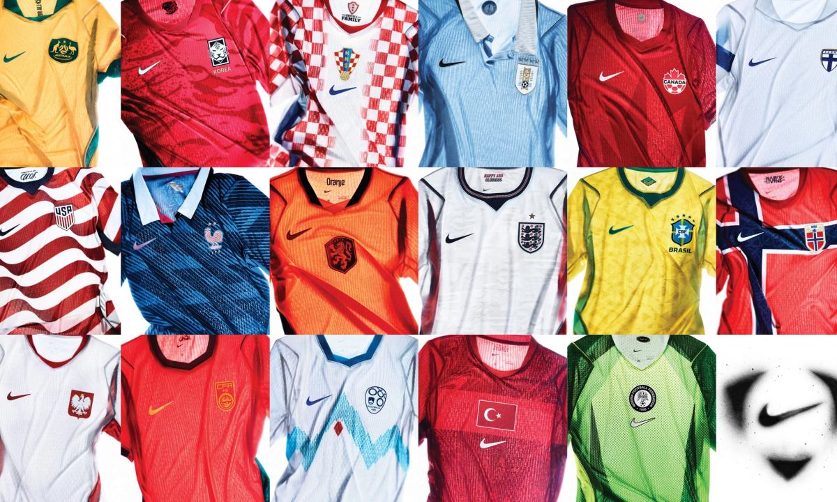 Nike 足球发布 2026 国家队球衣系列
