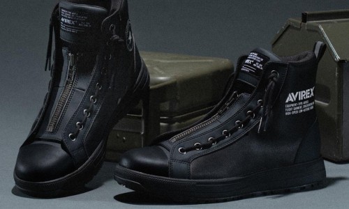 AVIREX x CONVERSE All Star PS II Center Zip High 正式发售