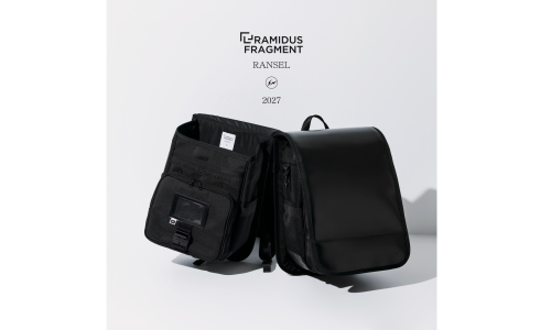 fragment design x RAMIDUS TOKYO 推出传统学生书包