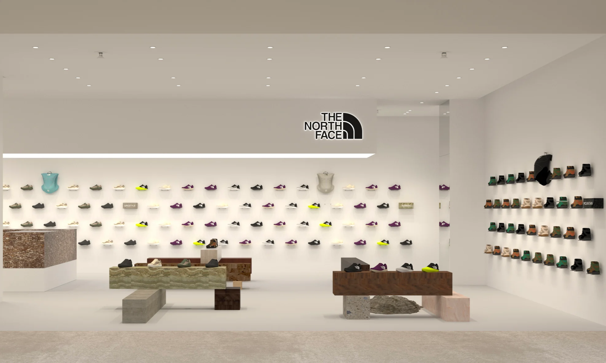 THE NORTH FACE 开设全球首家鞋履概念店