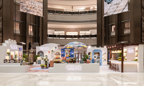 TUMI 途明「邂逅地中海」限时空间于上海港汇恒隆广场盛大启幕