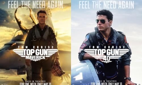 《壮志凌云》重返影院庆祝上映 40 周年