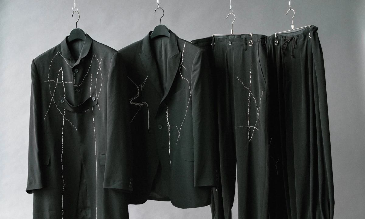 Yohji Yamamoto POUR HOMME 推出「裂纹刺绣」系列