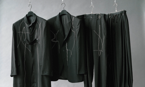 Yohji Yamamoto POUR HOMME 推出「裂纹刺绣」系列