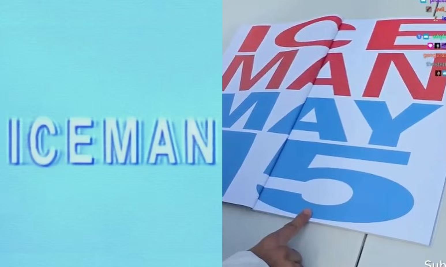 博主 Kishka 直播揭露《ICEMAN》发布日期