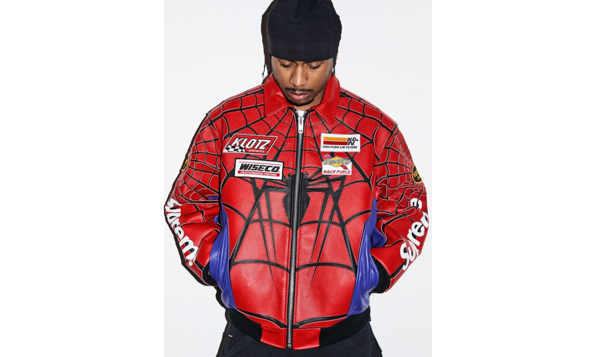 Supreme x Vanson Leathers《蜘蛛侠》系列本周发售