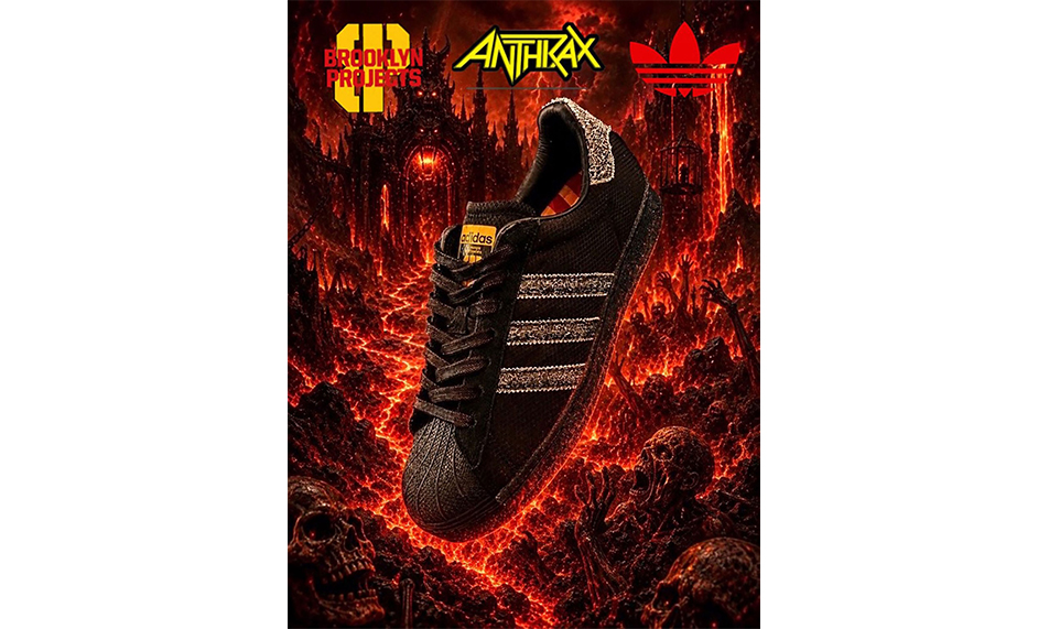 Anthrax x Brooklyn Projects x adidas Superstar 三方联名鞋款即将推出