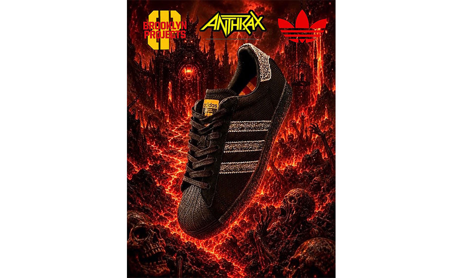 Anthrax x Brooklyn Projects x adidas Superstar 三方联名鞋款即将推出