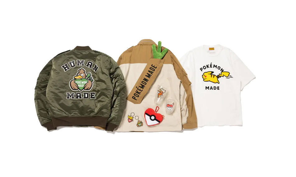 HUMAN MADE x 宝可梦「POKÉMON MADE」系列再度来袭
