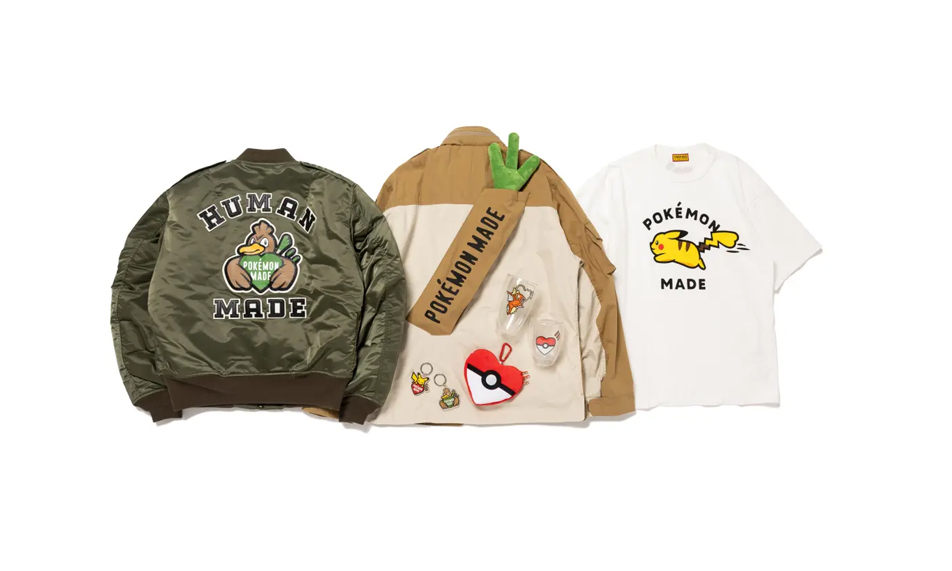 HUMAN MADE x 宝可梦「POKÉMON MADE」系列再度来袭